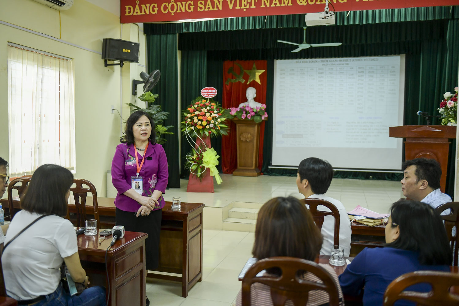 Giáo dục - Hải Dương: Thứ trưởng Bộ GD&ĐT kiểm tra thi tốt nghiệp THPT 2022 (Hình 9).