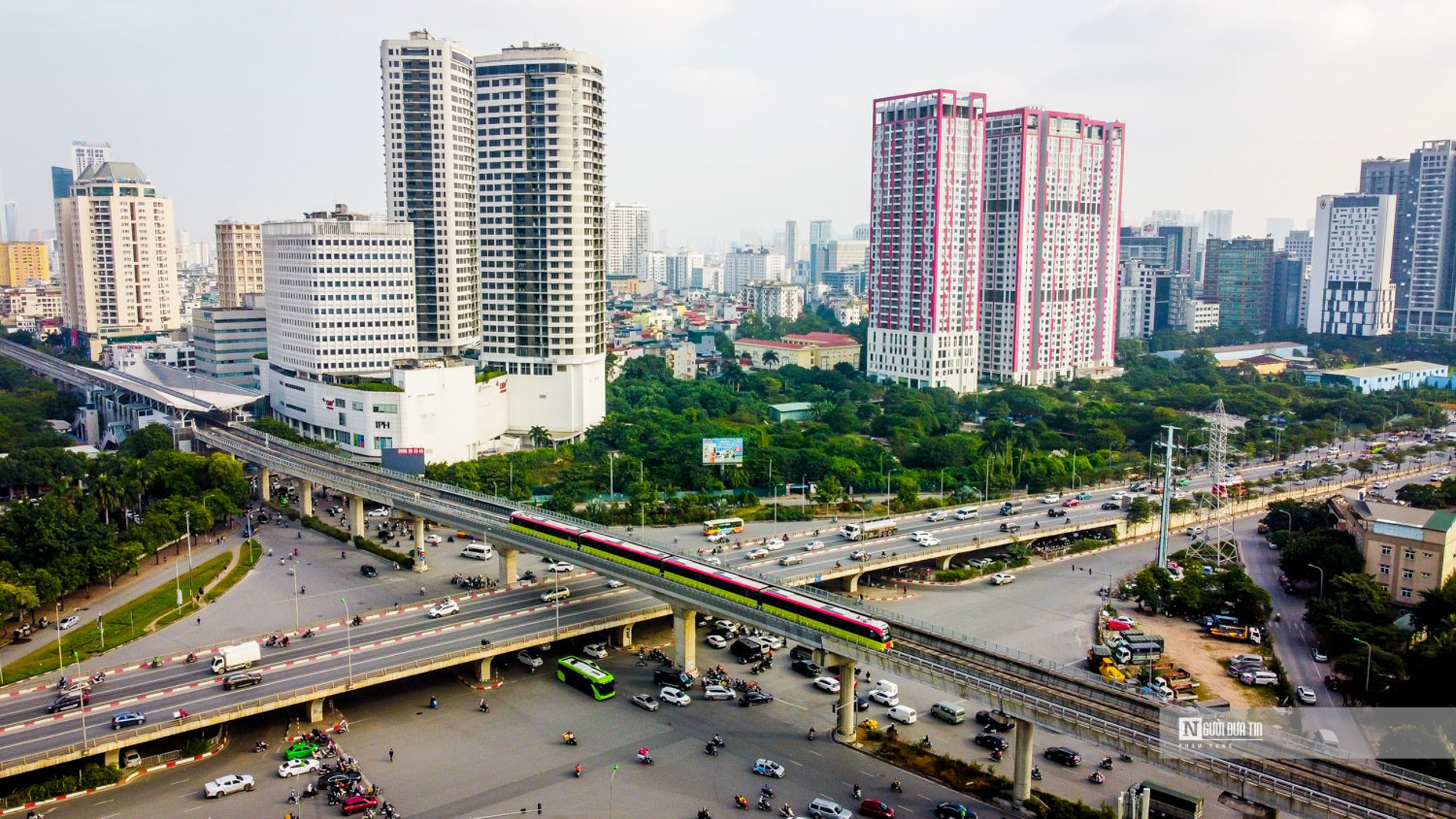 Dân sinh - Vận hành thử 8 đoàn tàu Metro Nhổn – ga Hà Nội để đo hiệu xuất