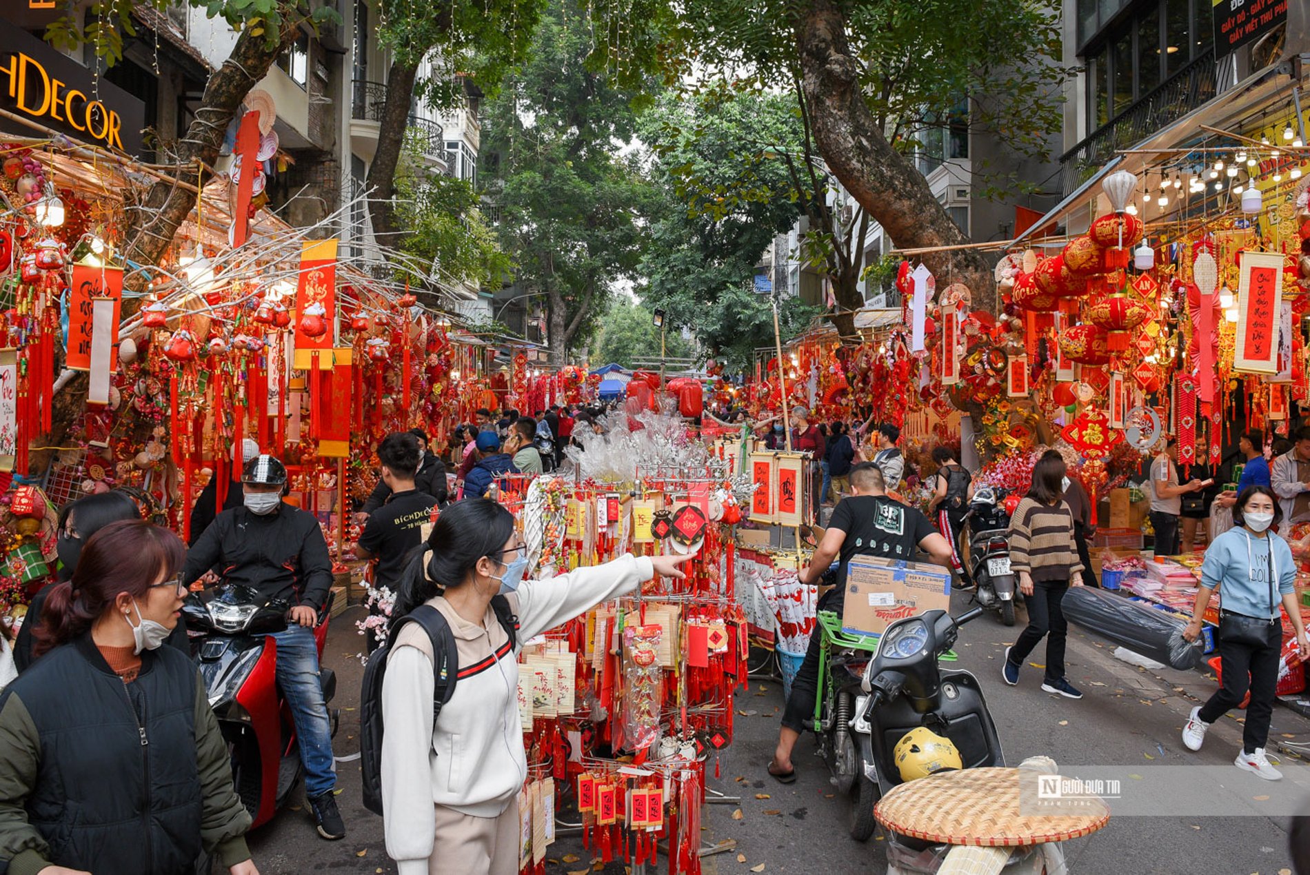 Sự kiện - Chợ hoa Hàng Lược rực rỡ, tấp nập ngày cuối năm