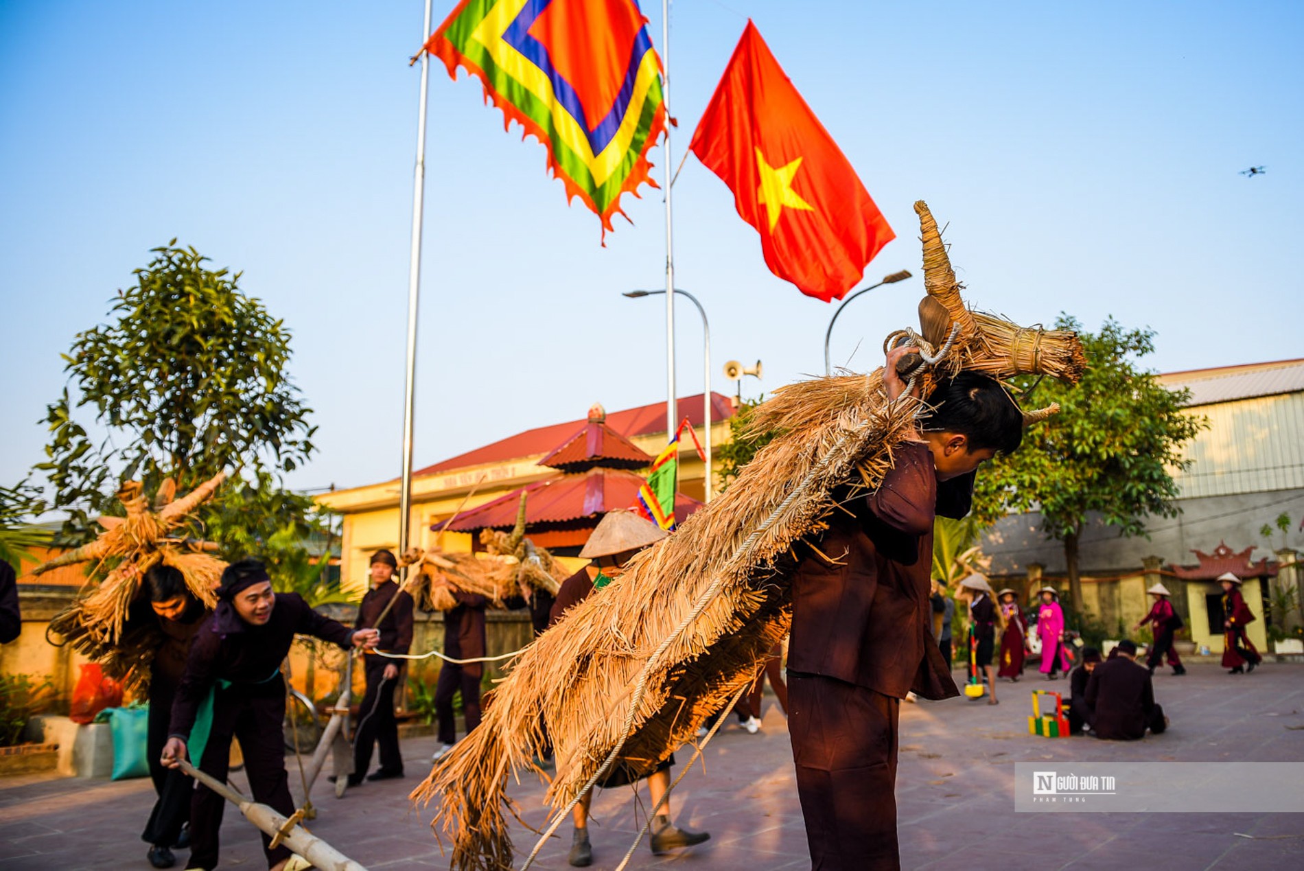 Dân sinh - Lễ hội trâu rơm, bò rạ - nét đặc trưng của cư dân lúa nước (Hình 3).