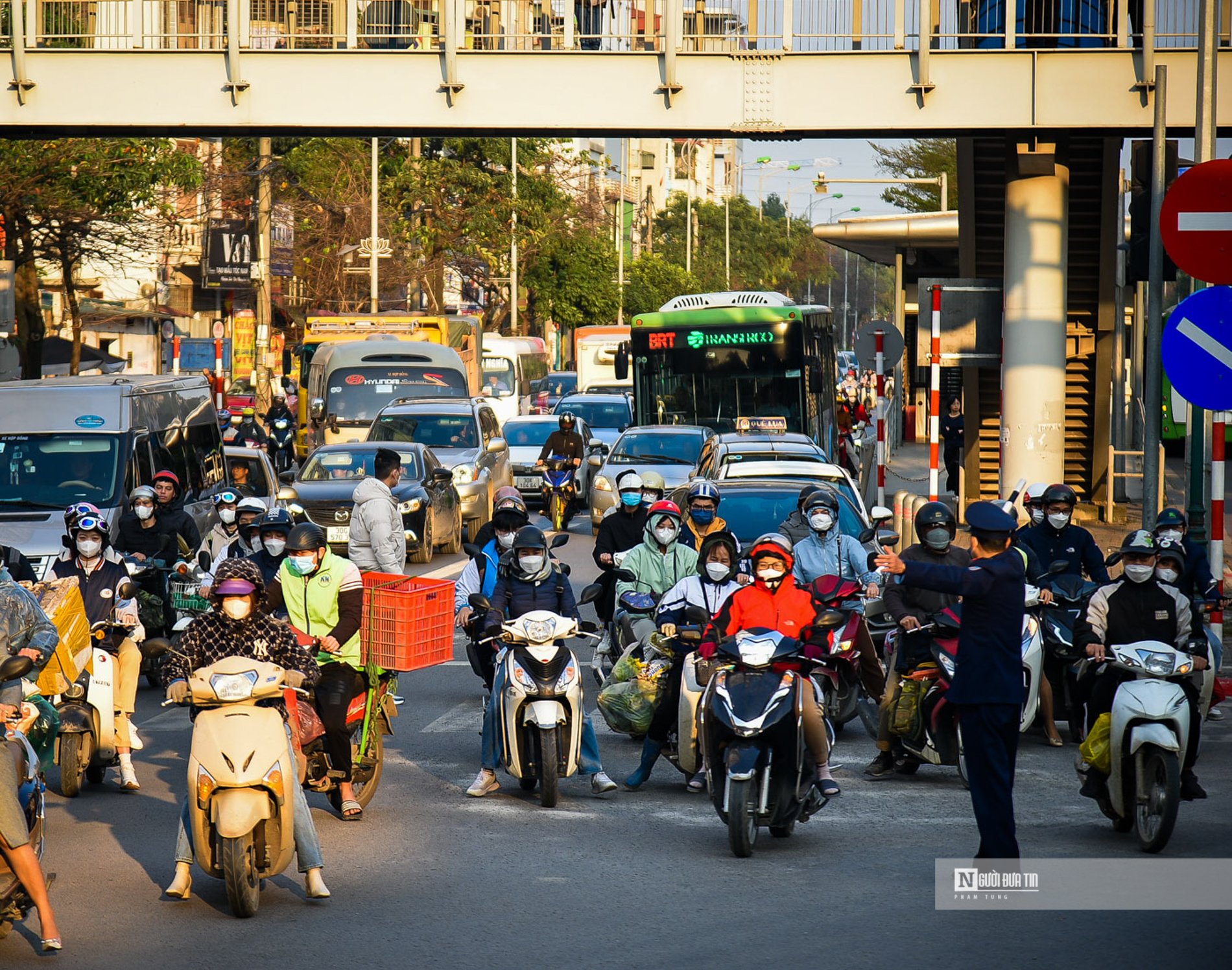 Dân sinh - Giao thông hỗn loạn sau điều chỉnh nút giao Lê Trọng Tấn - Quang Trung (Hình 8).