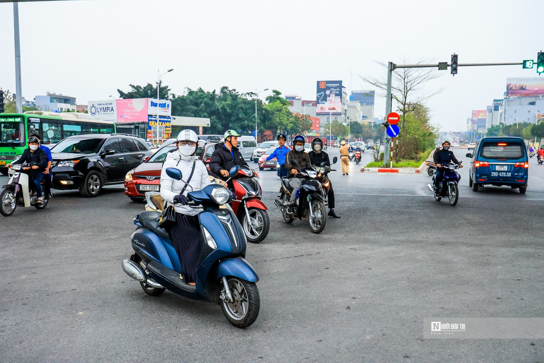 Dân sinh -  Hà Nội: Tổ chức giao thông lại tại khu vực nút giao Cổ Linh - Đàm Quang Trung (Hình 3).