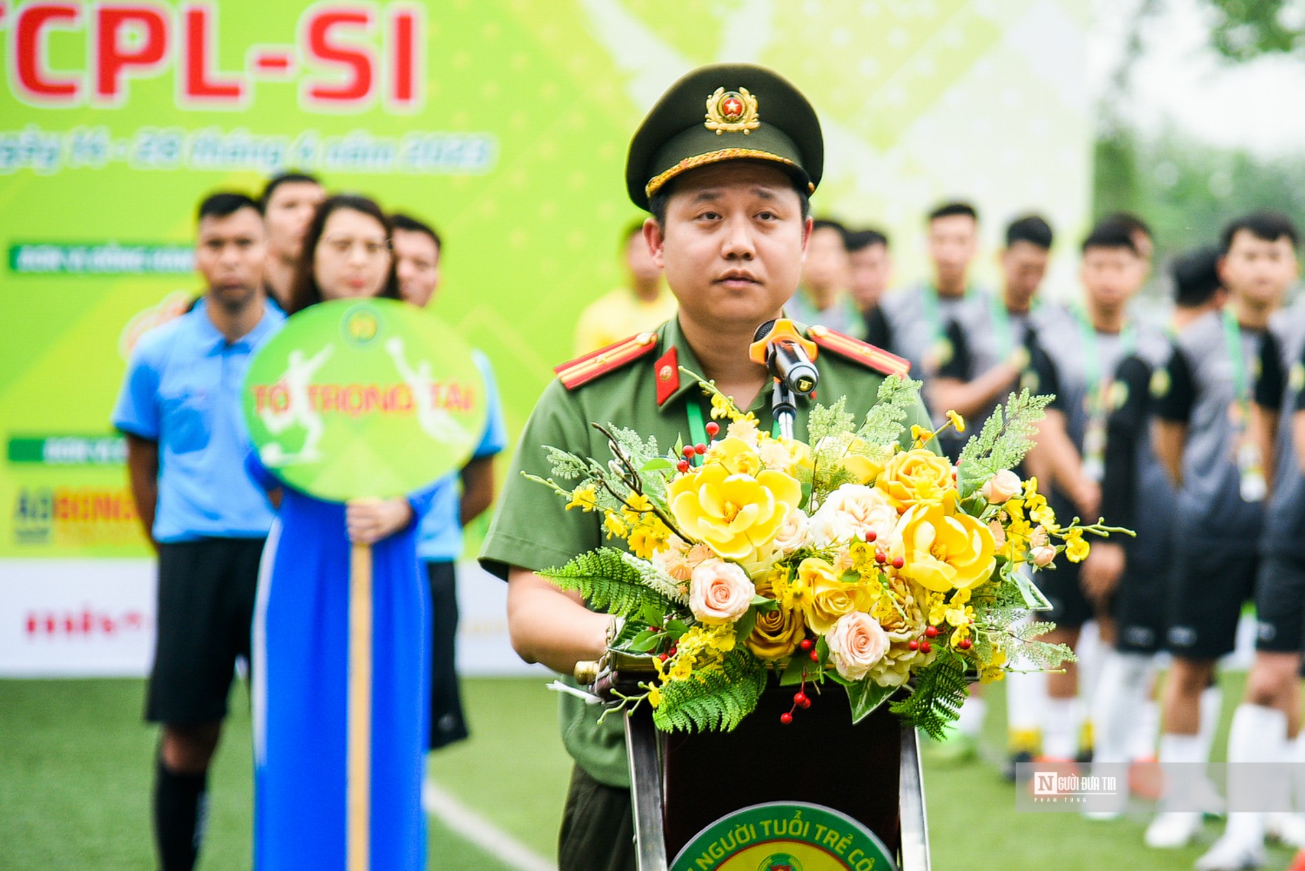 Văn hoá - Kịch tính tranh tài vòng chung kết giải bóng đá công an Thủ đô (Hình 3).