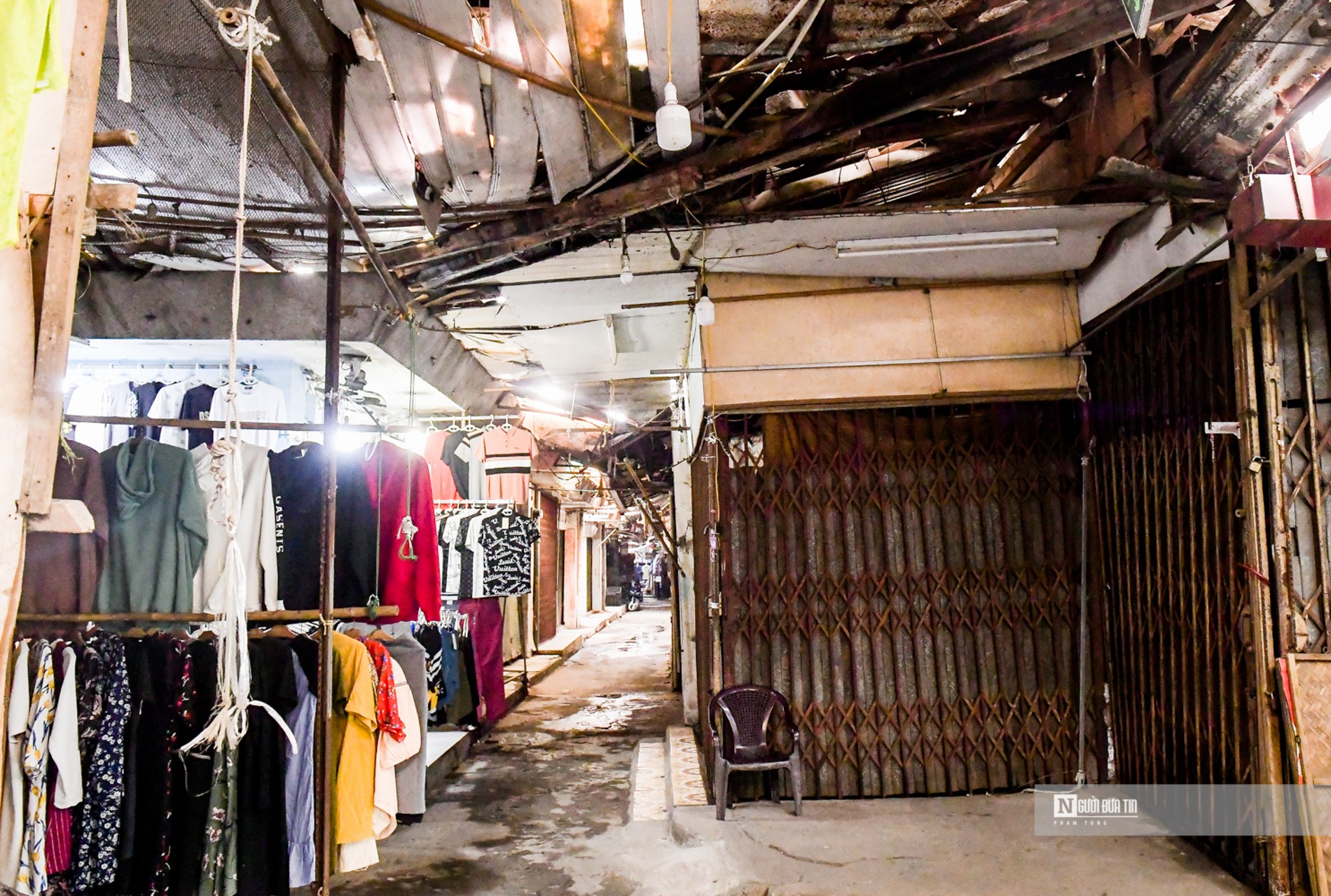Dân sinh - Hà Nội: Nhếch nhác khu chợ Ngã Tư Sở, mất an toàn PCCC (Hình 12).