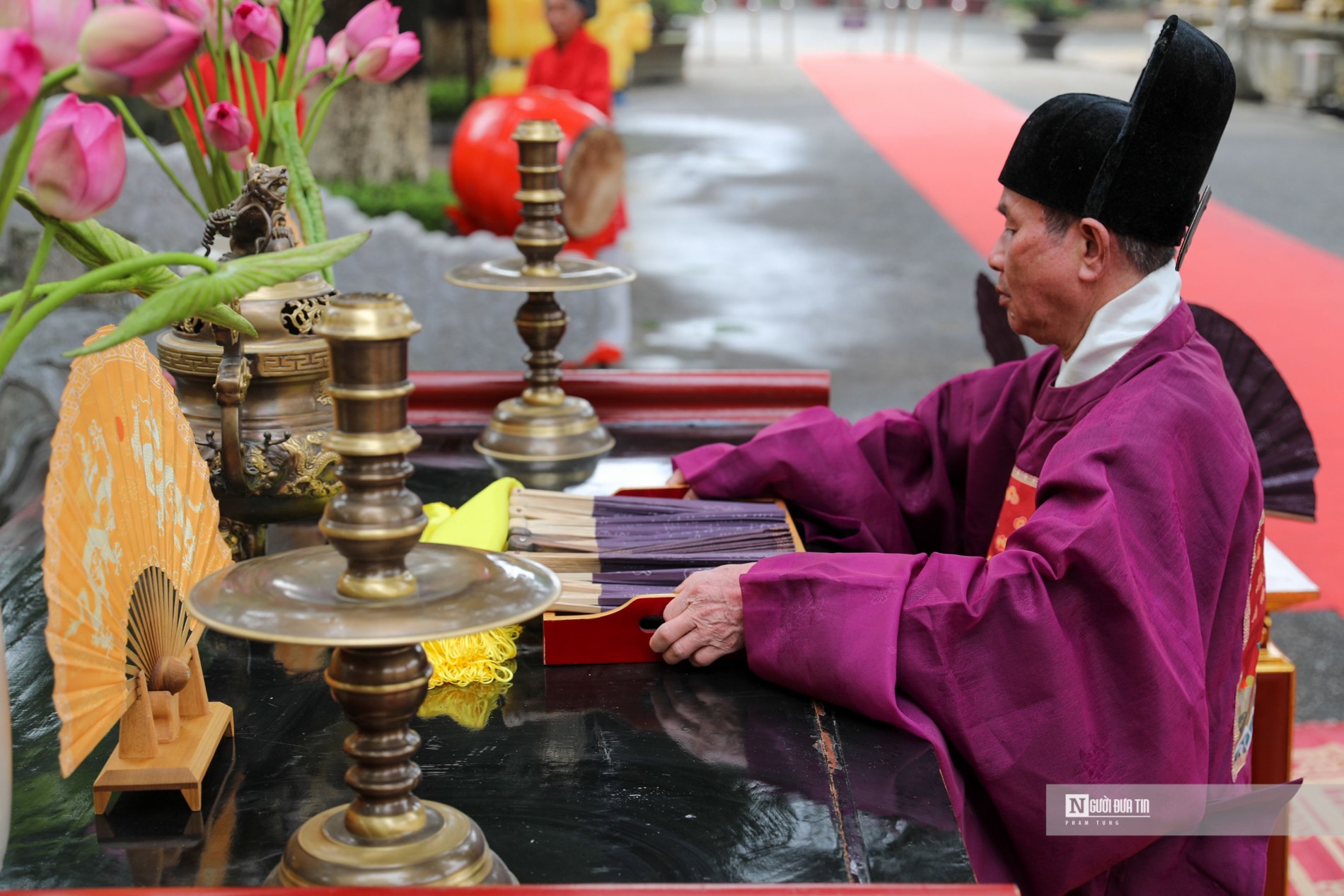 Văn hoá - Tái hiện nghi lễ Tết Đoan Ngọ cung đình tại Hoàng Thành Thăng Long (Hình 5).