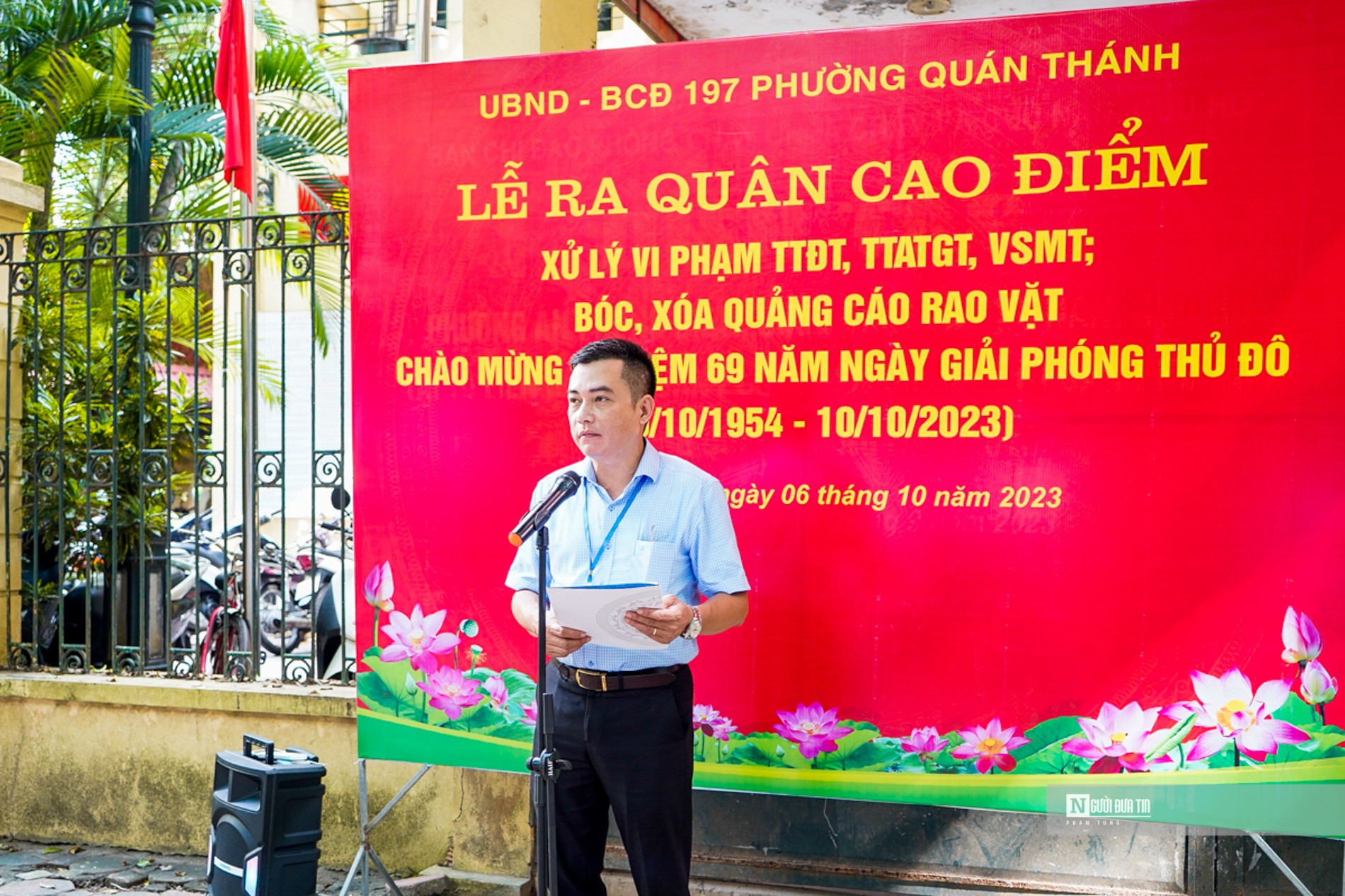 Dân sinh - Hà Nội: Ra quân cao điểm đảm bảo trật tự đô thị chào mừng ngày 10/10 (Hình 2).