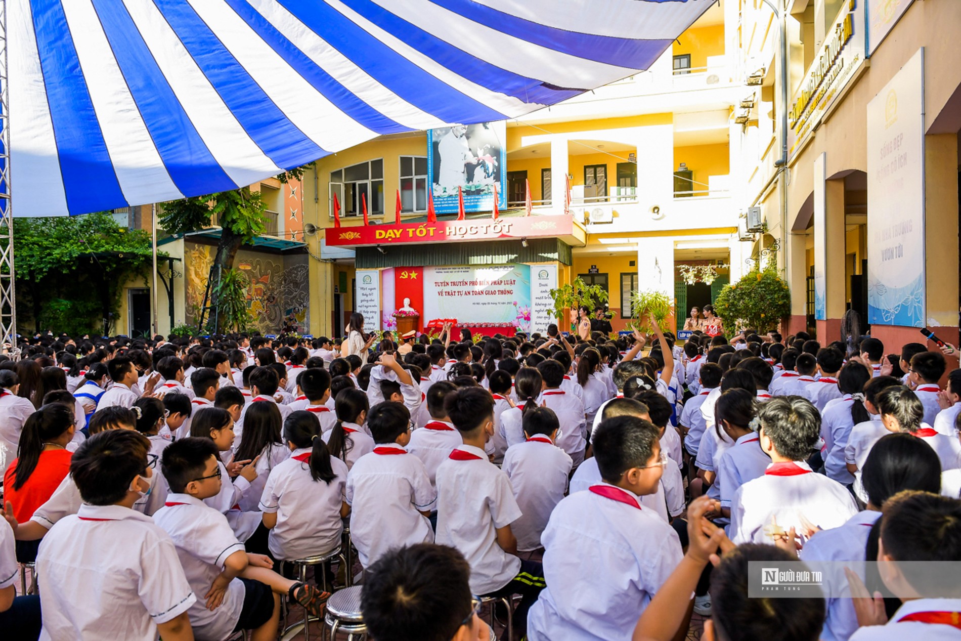 Giáo dục - Học sinh Thủ đô hào hứng học về Trật tự an toàn Giao thông (Hình 9).