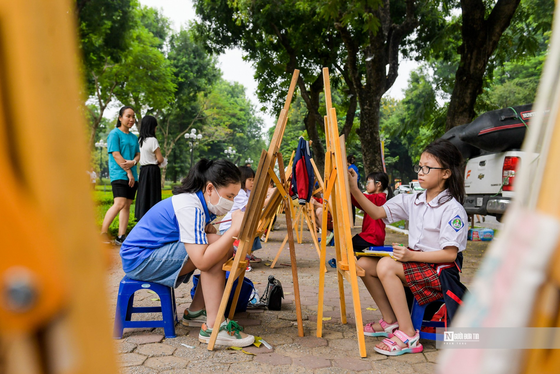 Dân sinh - Hà Nội: 150 thanh niên tham gia hỗ trợ lực lượng CSGT và TTGT (Hình 8).