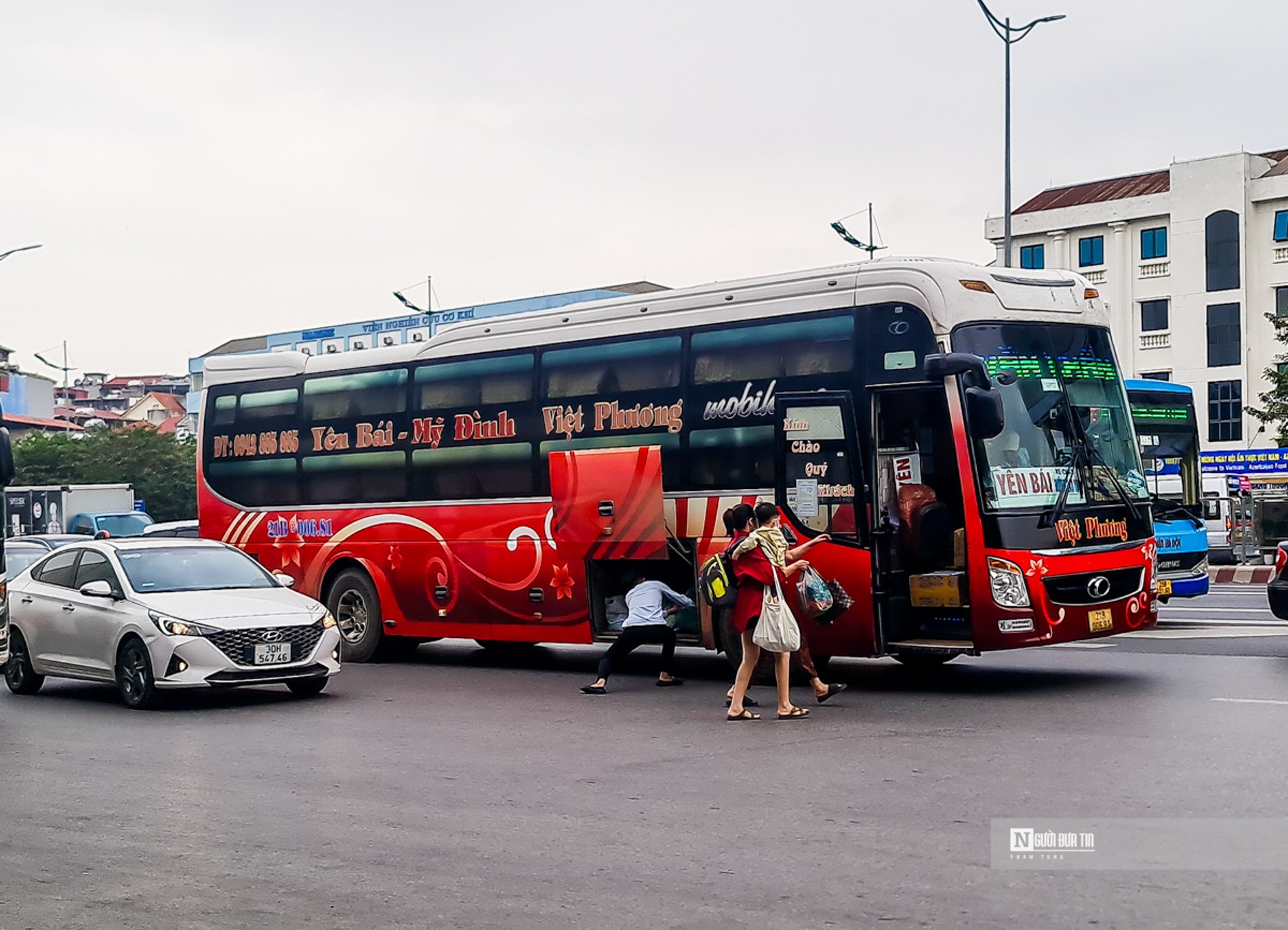 Dân sinh - Bát nháo hoạt động xe khách vận tải tại Thủ đô (Hình 3).