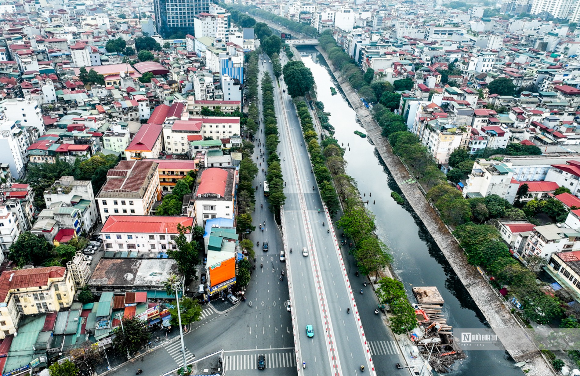 Dân sinh - Hiện trạng đoạn đường 3,44km được đề xuất làm với kinh phí 8.500 tỷ (Hình 9).