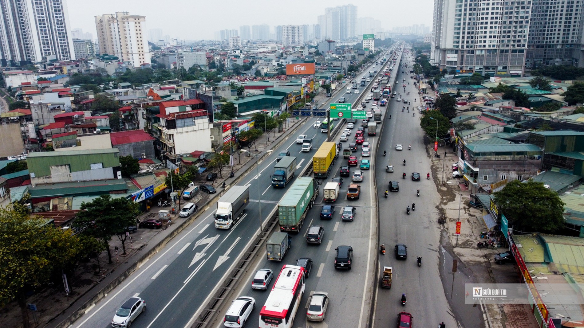 Dân sinh - Cửa ngõ Thủ đô ủn dài ngày 28 Tết (Hình 3).