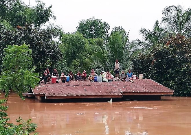 Tin nhanh - Vụ vỡ đập thủy điện kinh hoàng: Miền Trung nước Lào vẫn mưa lớn (Hình 2).