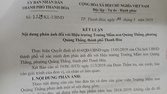 Giáo dục - Hiệu trưởng mầm non “cắt xén” 1.746 suất ăn của trẻ lấy tiền tổ chức ăn buffet