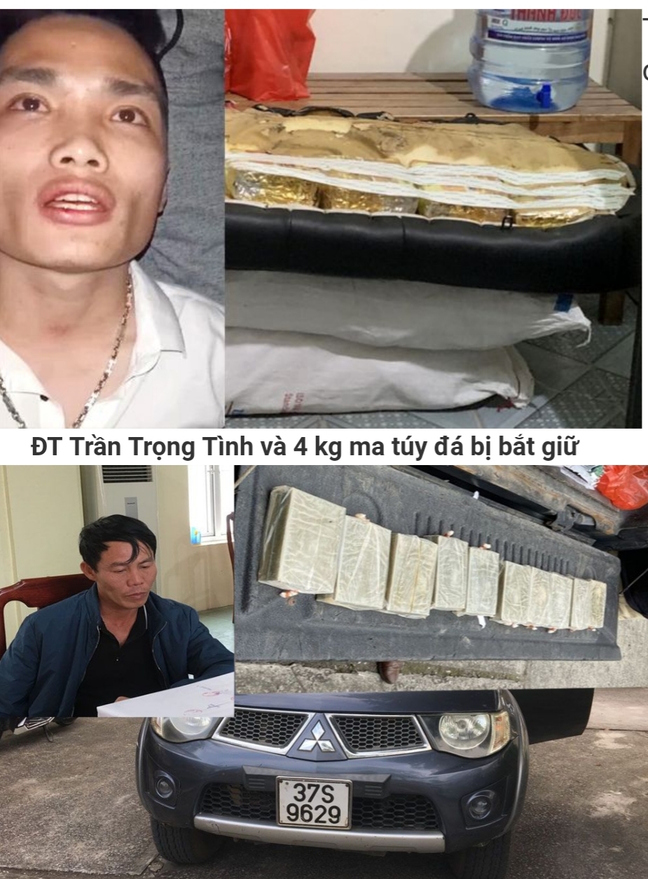 An ninh - Hình sự - Công an Thanh Hóa phá 2 đường dây ma túy, thu giữ 10 bánh heroin và 4kg ma túy đá (Hình 2).