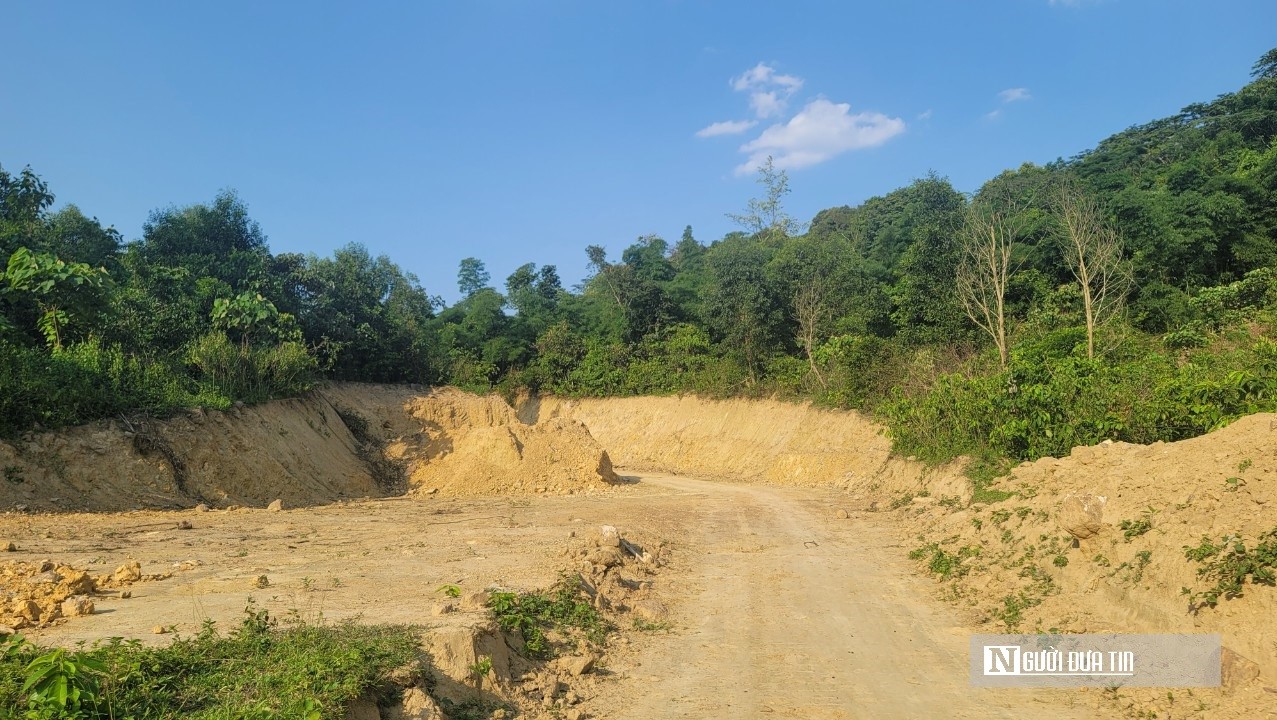 Dân sinh - Thanh Hóa: Xẻ núi, xiên rừng phòng hộ mở đường vào trại lợn trái phép (Hình 5).