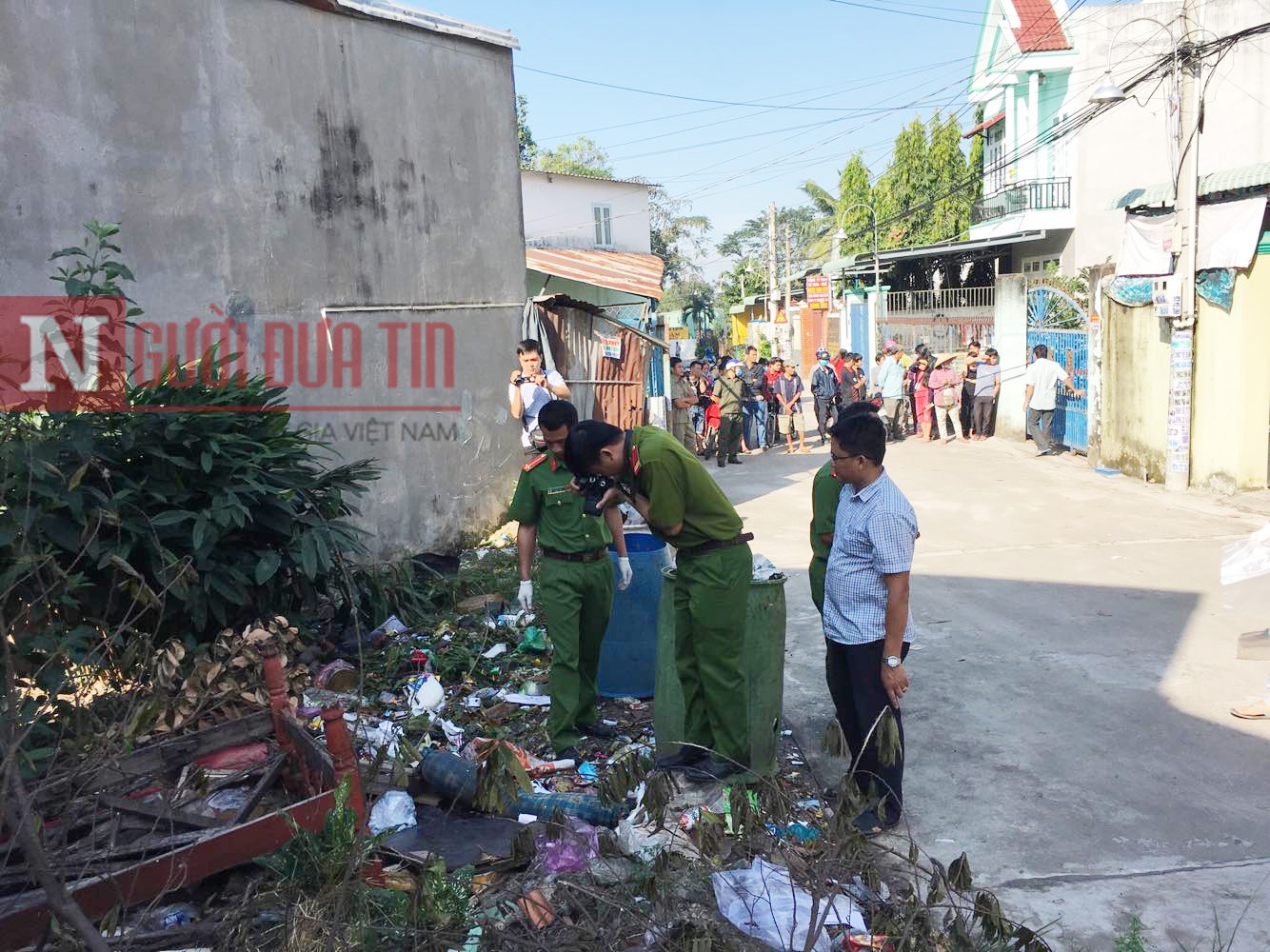 An ninh - Hình sự - 'Bắt đồng phạm trong vụ vợ chặt đầu chồng phi tang xác' là tin bịa đặt