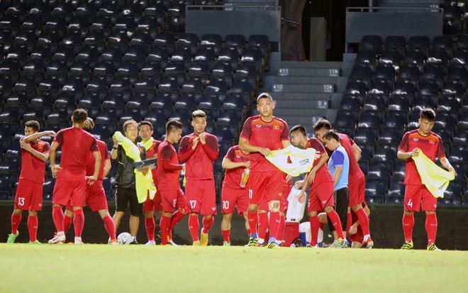 Thể thao - King’s Cup 2019: ĐT Việt Nam làm quen với sân đấu của chủ nhà Thái Lan (Hình 3).