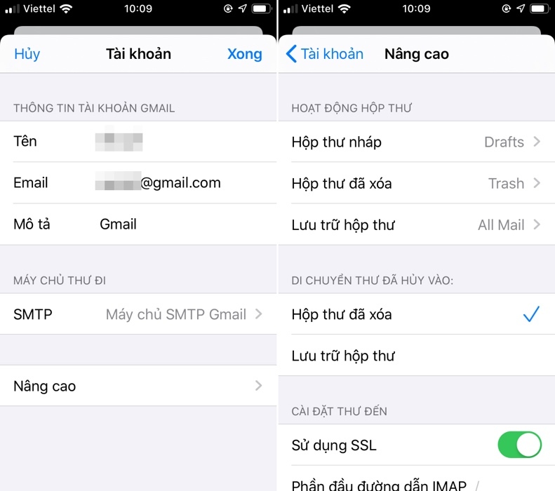 Thủ thuật - Tiện ích - Hướng dẫn thiết lập lệnh xóa nhanh trong Gmail/Apple Mail (Hình 5).