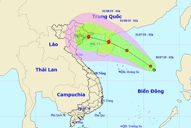 Tin nhanh - Ngày mai, áp thấp nhiệt đới thành bão số 3, gió cấp 9 giật cấp 11