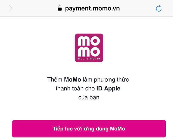 Thủ thuật - Tiện ích - Giải mã “lỗ hổng” mua ứng dụng App Store không mất tiền khi thanh toán bằng MoMo (Hình 2).