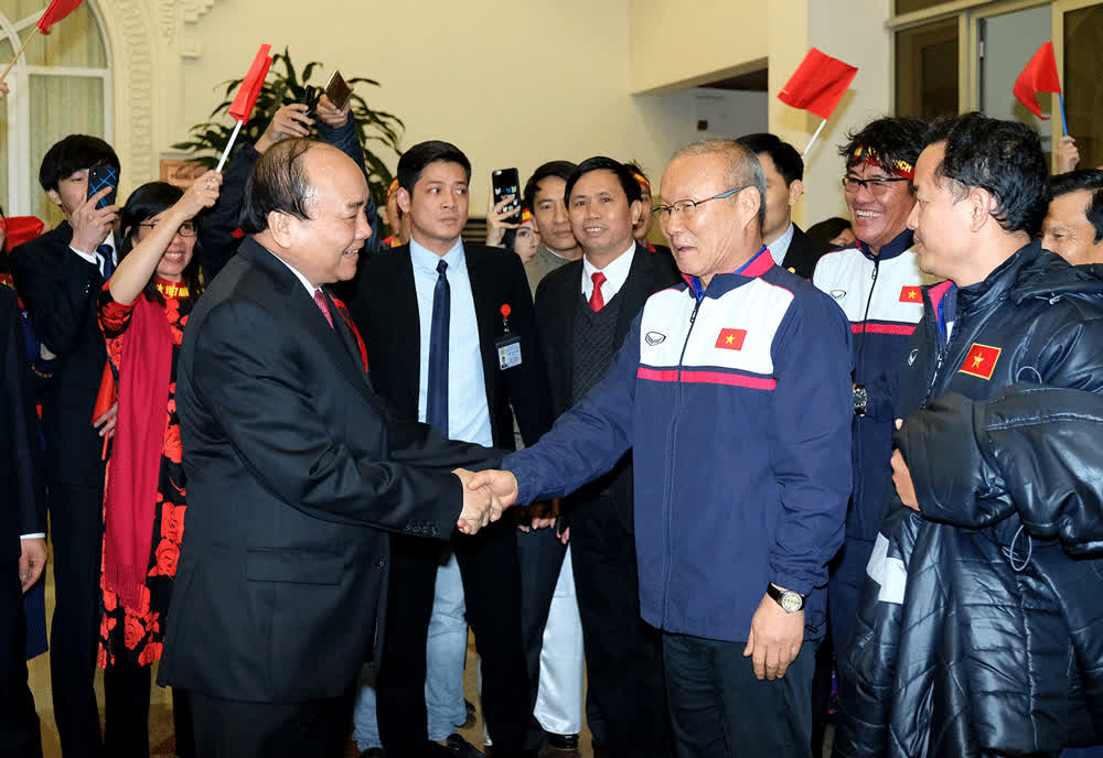 Thể thao - Thủ tướng Nguyễn Xuân Phúc gửi thư động viên HLV Park Hang-seo và Đoàn Thể thao Việt Nam