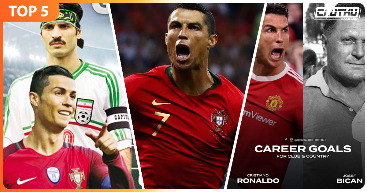 Thể thao - Top 5 kỷ lục đặc biệt của Cristiano Ronaldo