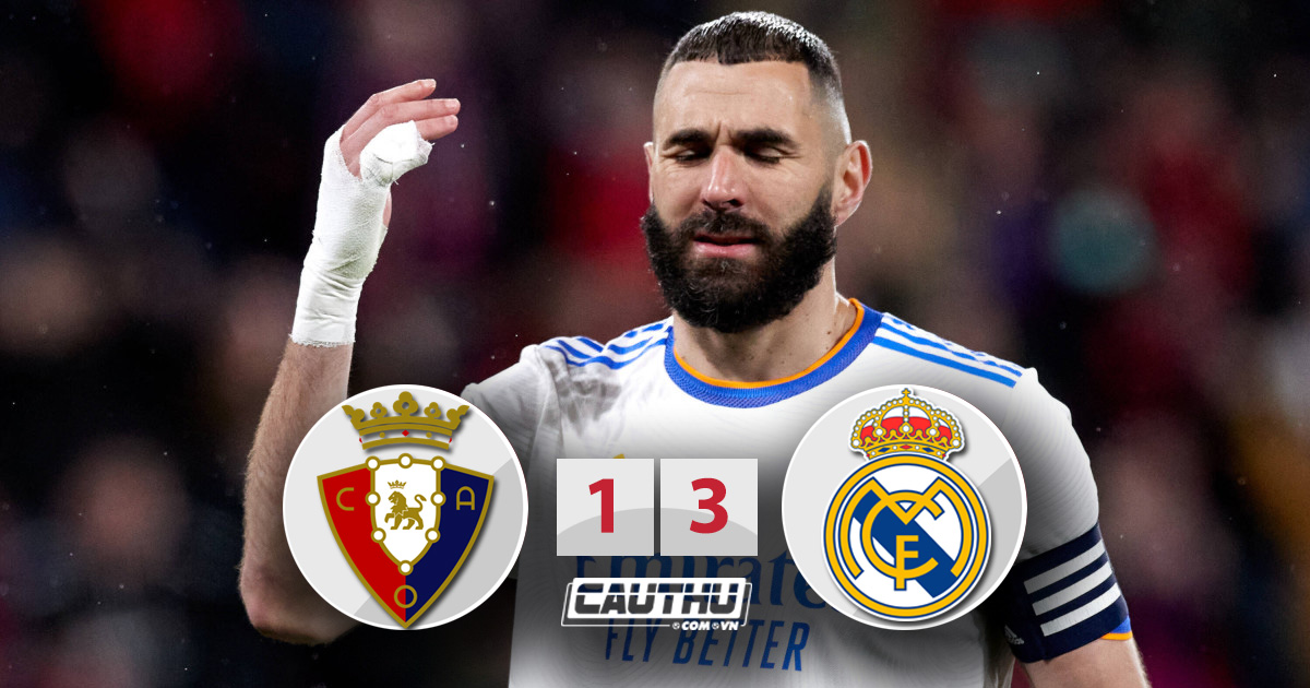 Bóng đá Tây Ban Nha - Benzema đá hỏng 2 quả phạt đền, Real vẫn tiến gần tới ngôi vương