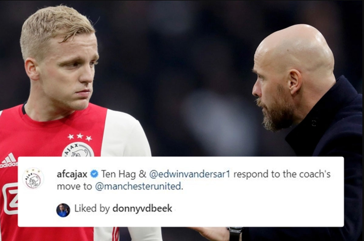 Bóng đá Anh - Van de Beek có động thái đầu tiên sau khi Ten Hag được bổ nhiệm