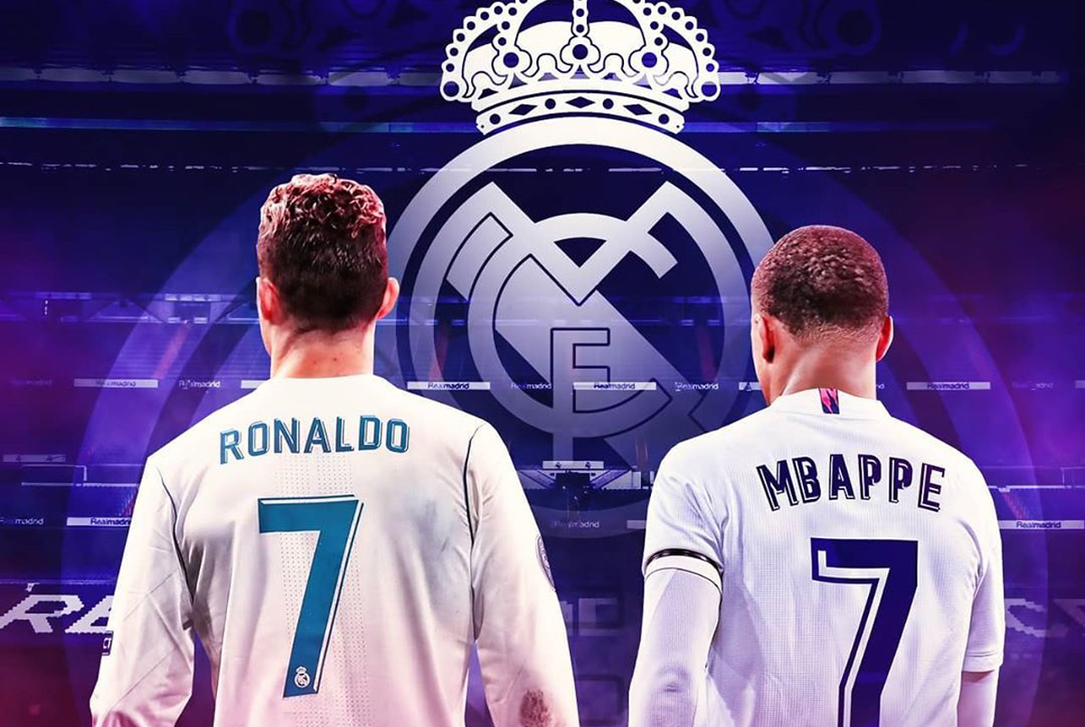 Bóng đá Tây Ban Nha - Đội hình Real sẽ khủng thế nào nếu có thêm Ronaldo và Mbappe?