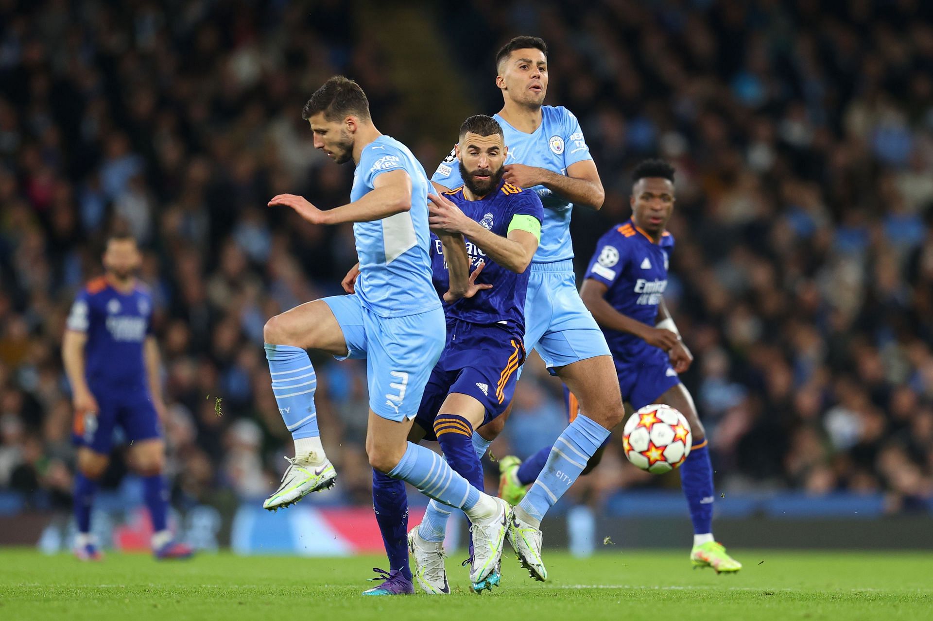 B&oacute;ng đ&aacute; Ch&acirc;u &Acirc;u - Top 5 m&agrave;n đối đầu đ&aacute;ng chờ đợi nhất ở đại chiến Real vs Man City (H&igrave;nh 6).