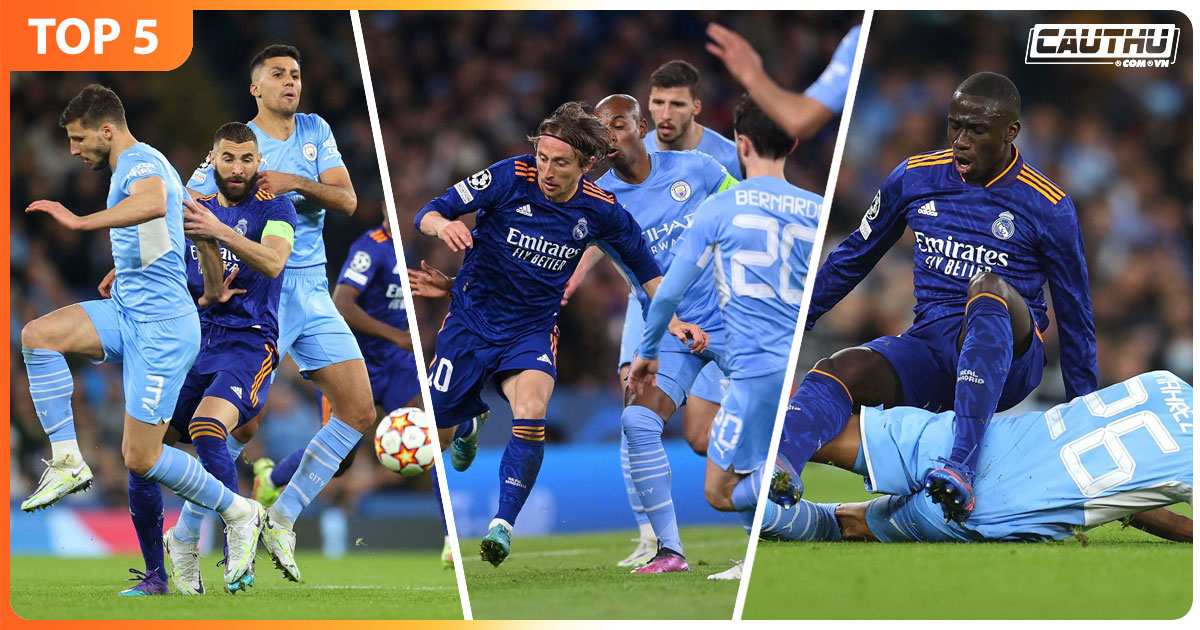 B&oacute;ng đ&aacute; Ch&acirc;u &Acirc;u - Top 5 m&agrave;n đối đầu đ&aacute;ng chờ đợi nhất ở đại chiến Real vs Man City