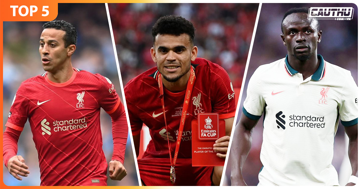 Bóng đá Anh - Top 5 cầu thủ hay nhất của Liverpool từ đầu năm 2022