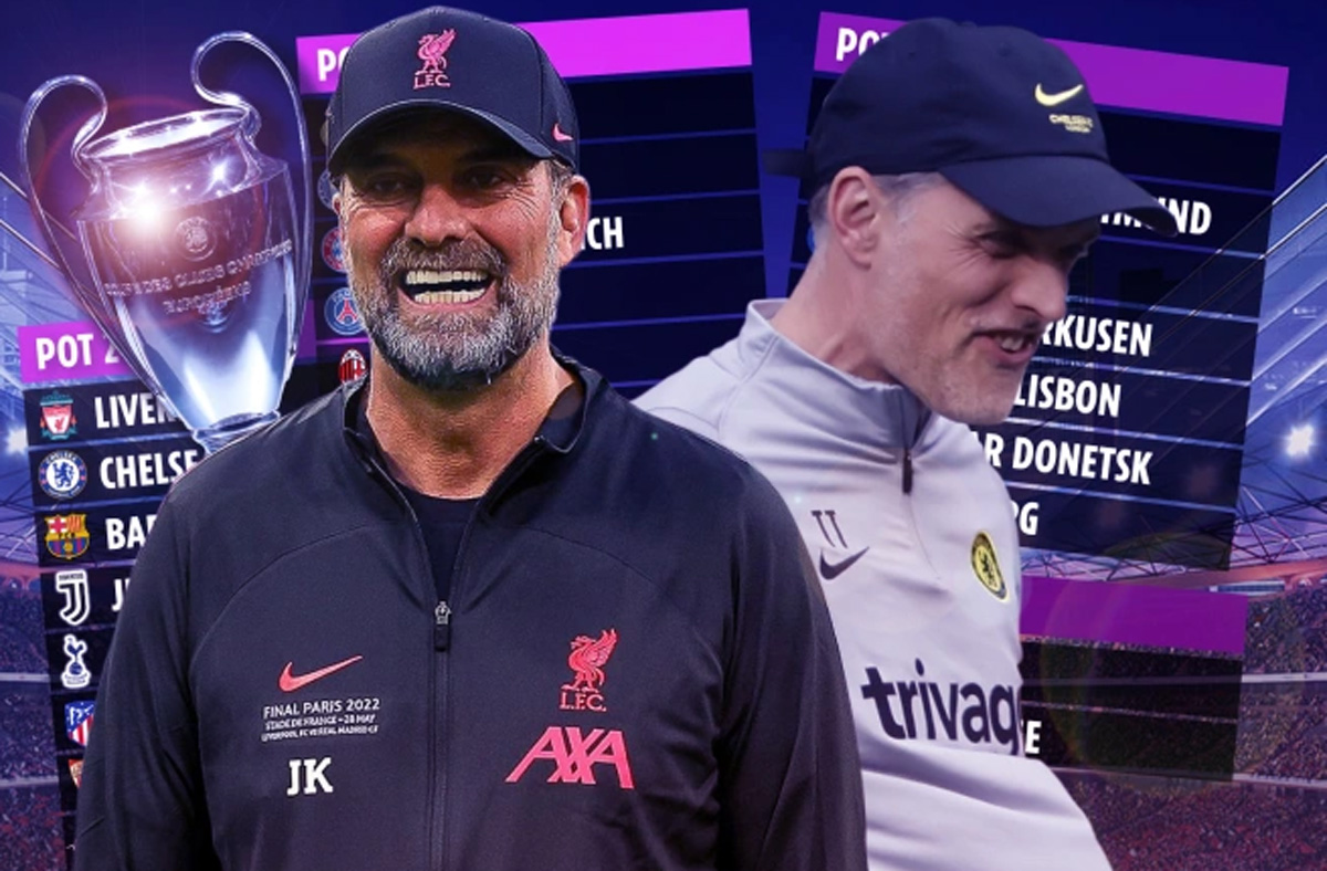 Bóng đá Châu Âu - Nhóm hạt giống tại Champions League 2022/23: 3 đội Anh vào nhóm 2