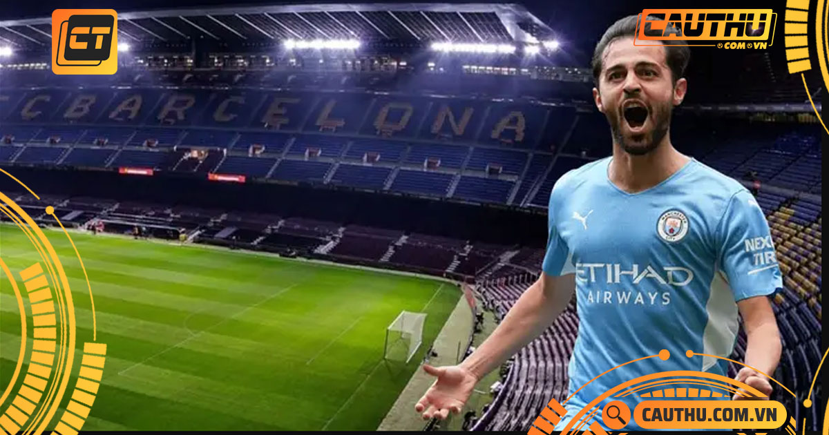 Bóng đá Anh - Bernardo Silva đồng ý gia nhập Barca