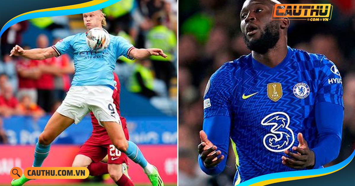 Bóng đá Anh - Haaland 'hóa' Lukaku vì bỏ lỡ không tưởng và chạm bóng kém cỏi