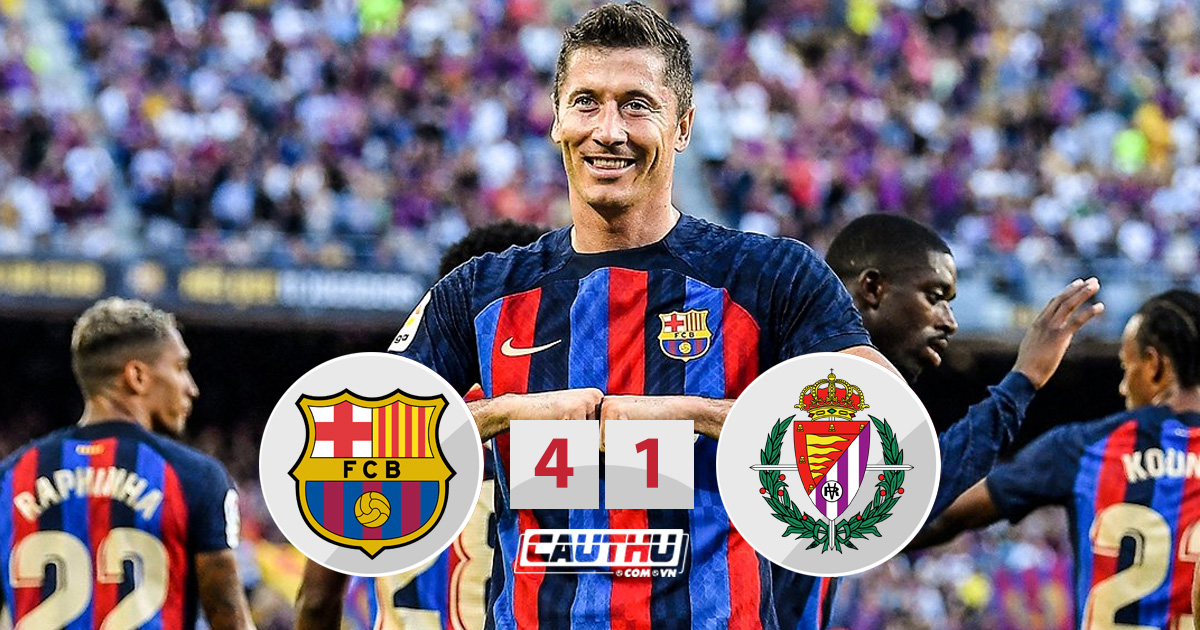 Bóng đá Tây Ban Nha - Lewandowski lập cột mốc khó tin mang về trận đại thắng cho Barca