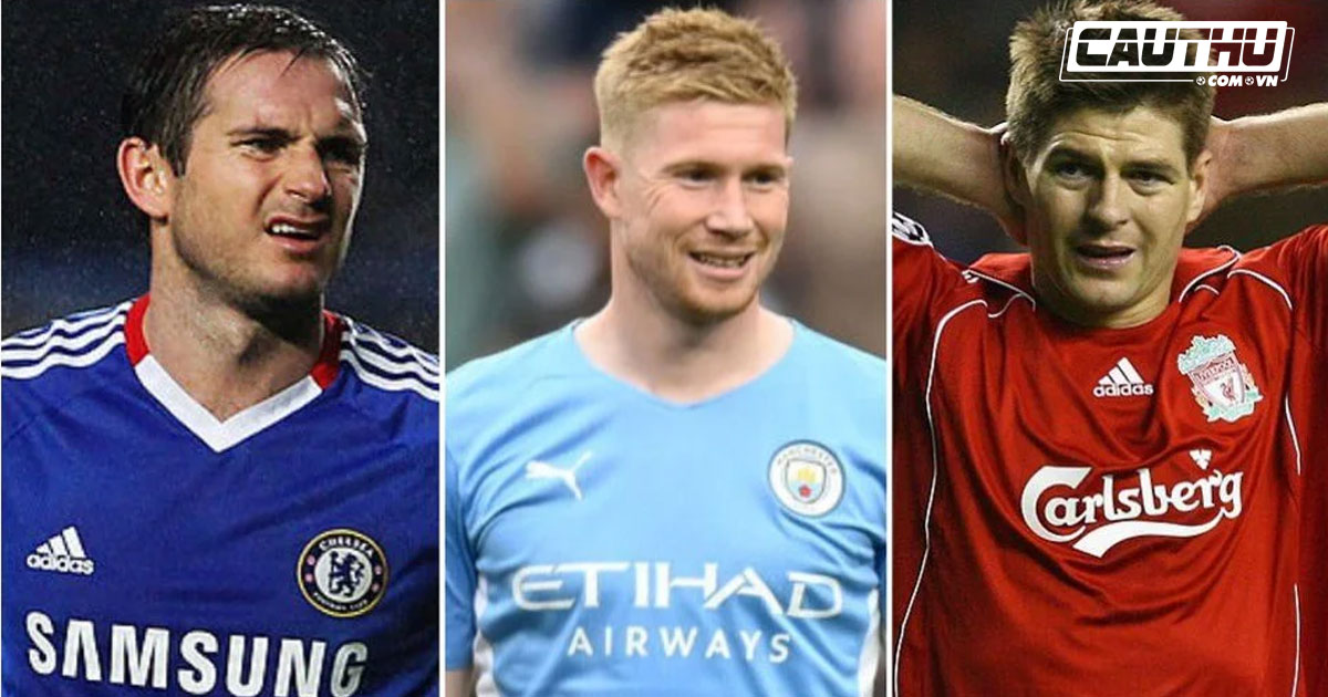 Bóng đá Anh - 'De Bruyne kiểm soát trận đấu tốt hơn Gerrard hay Lampard' 