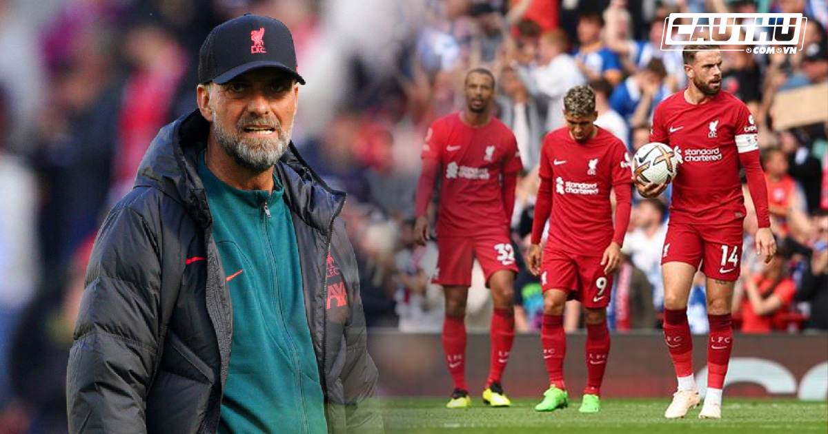 Bóng đá Anh - 3 sai lầm và 1 quyết định đúng của Klopp ở trận hòa Brighton