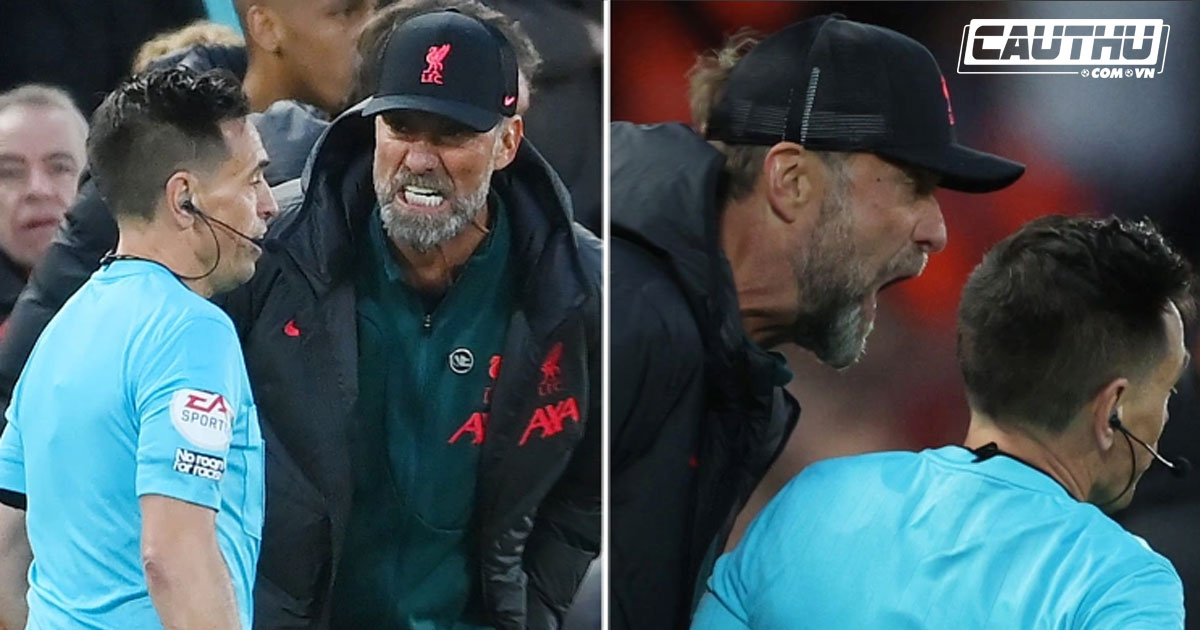 Bóng đá Anh - Klopp thừa nhận 'ăn thẻ đỏ là xứng đáng'