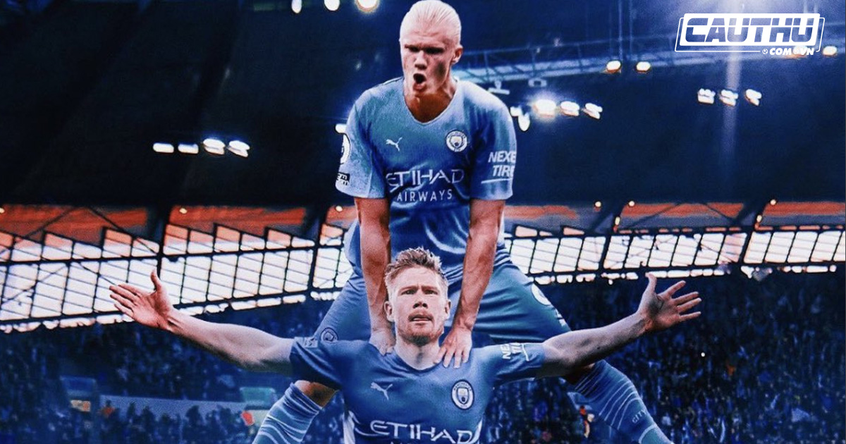 Bóng đá Anh - Nếu Haaland là 'quái vật' thì De Bruyne là 'người ngoài hành tinh'