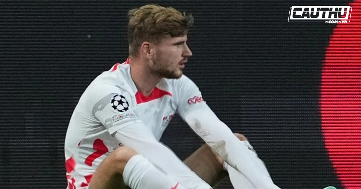 Giải khác - Timo Werner chấn thương mắt cá chân, chính thức lỡ World Cup