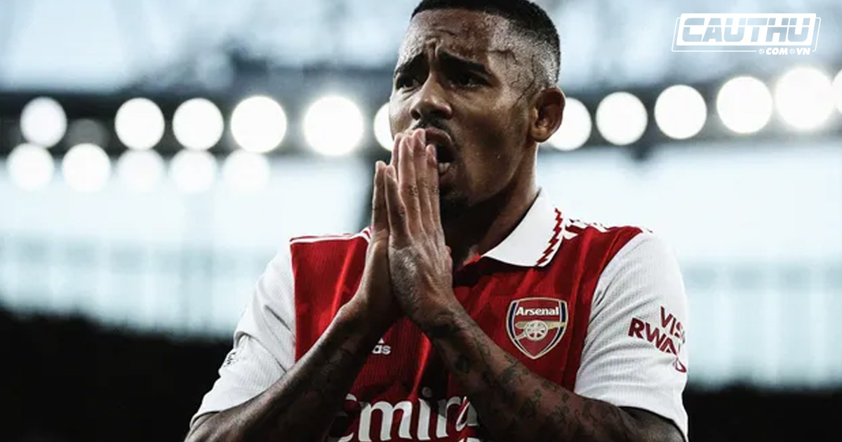 Bóng đá Anh - Arsenal có nên lo lắng vì phong độ của Gabriel Jesus?