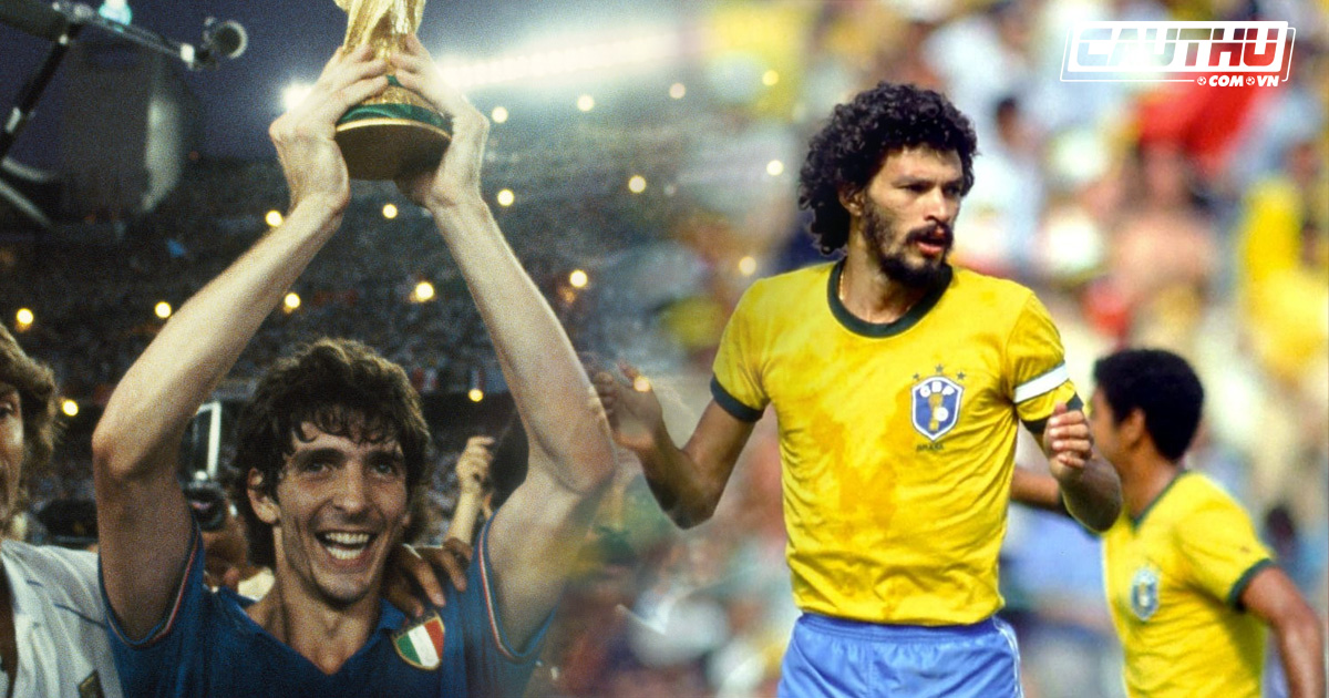 Giải khác - World Cup 1982: Paolo Rossi hủy diệt 'đội bóng đẹp' Brazil