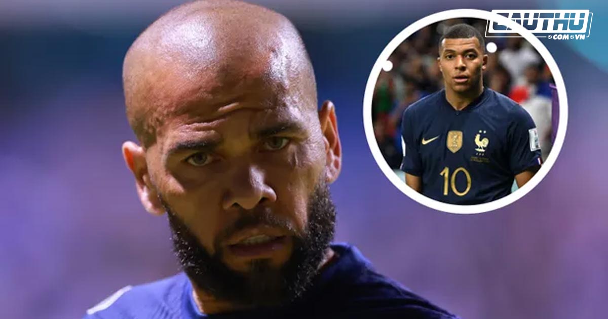 Giải khác - Dani Alves bất ngờ chỉ trích Kylian Mbappe