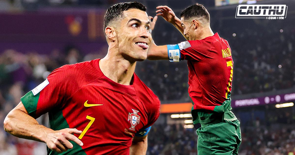 Giải khác - Ronaldo lập kỷ lục World Cup, khóc khi hát quốc ca và tức vì sao Ghana