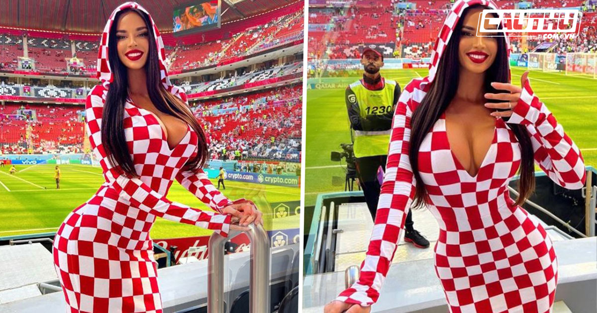 Hậu trường - Hoa hậu Croatia bị lên án vì trang phục 'thiếu tôn trọng' tại World Cup