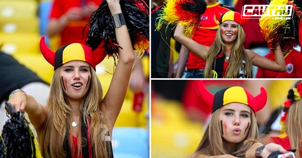 Hậu trường - Fan nóng bỏng nhất của ĐT Bỉ đổi đời nhờ World Cup