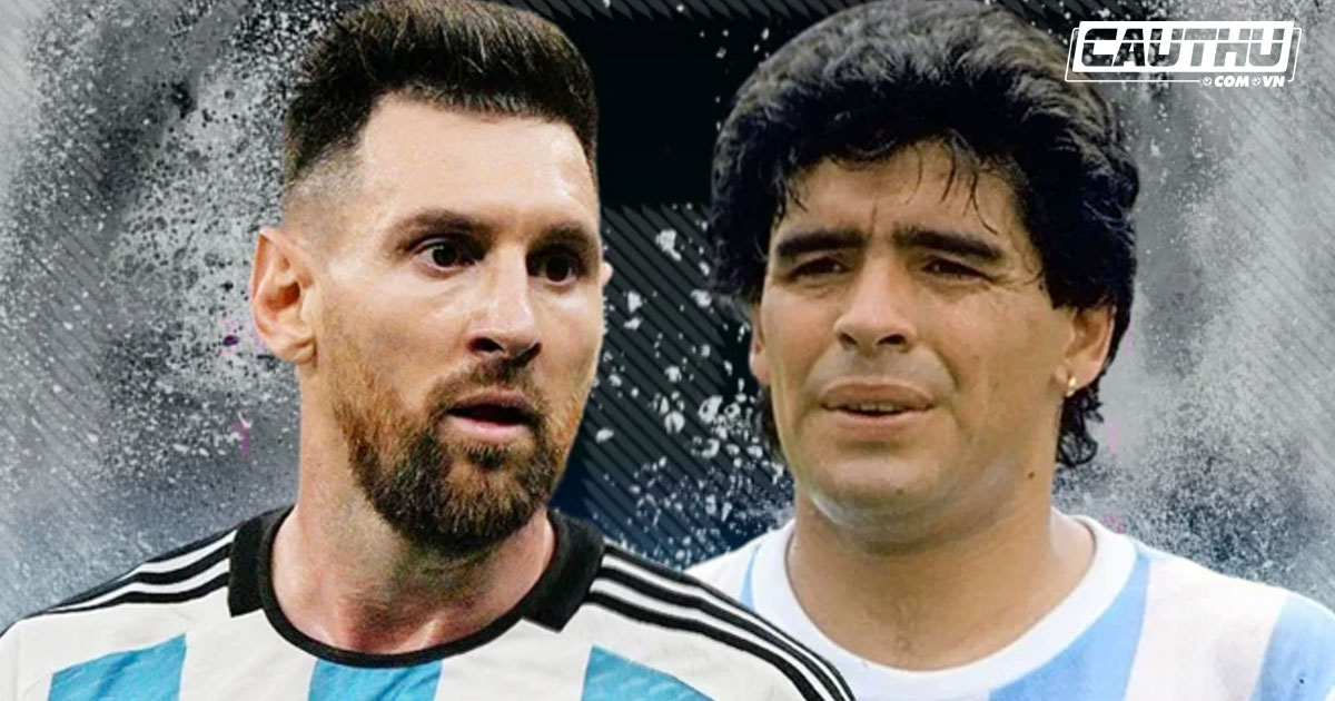 Giải khác - So sánh Messi vs Maradona: Ai hơn ai?