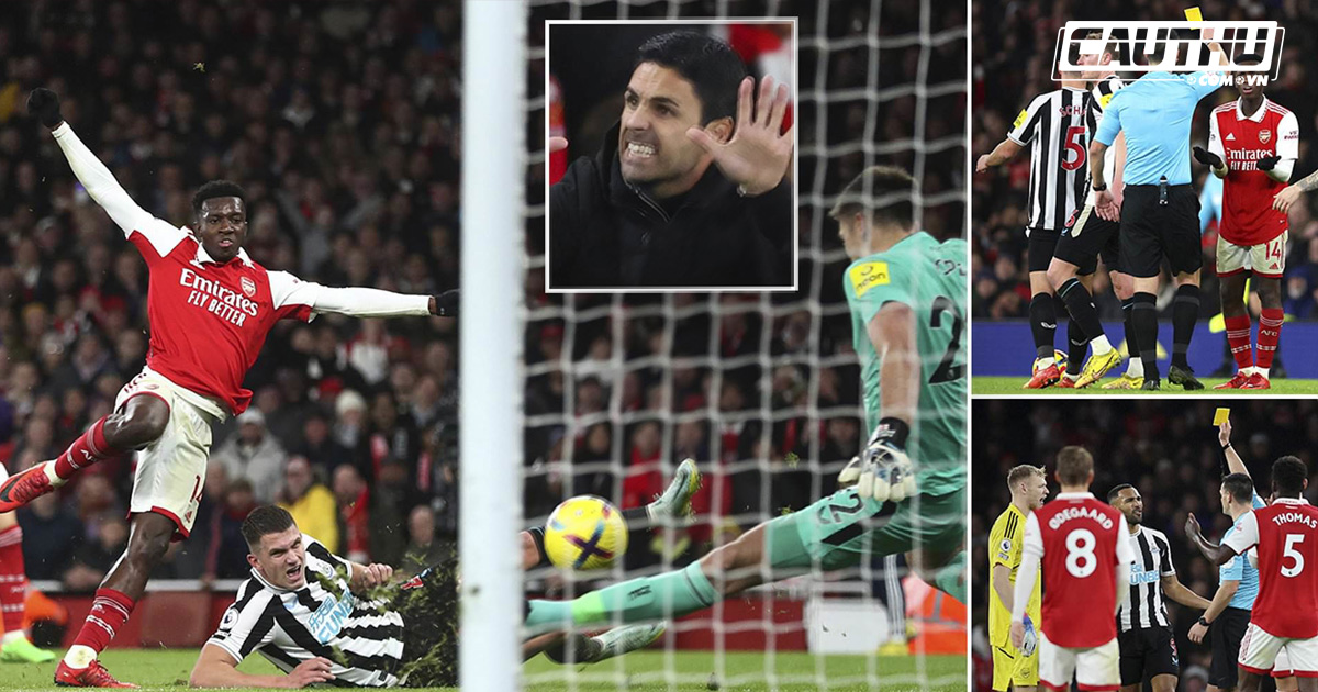 Bóng đá Anh - 3 điểm nhấn đáng chú ý ở trận Arsenal bị Newcastle cầm hòa