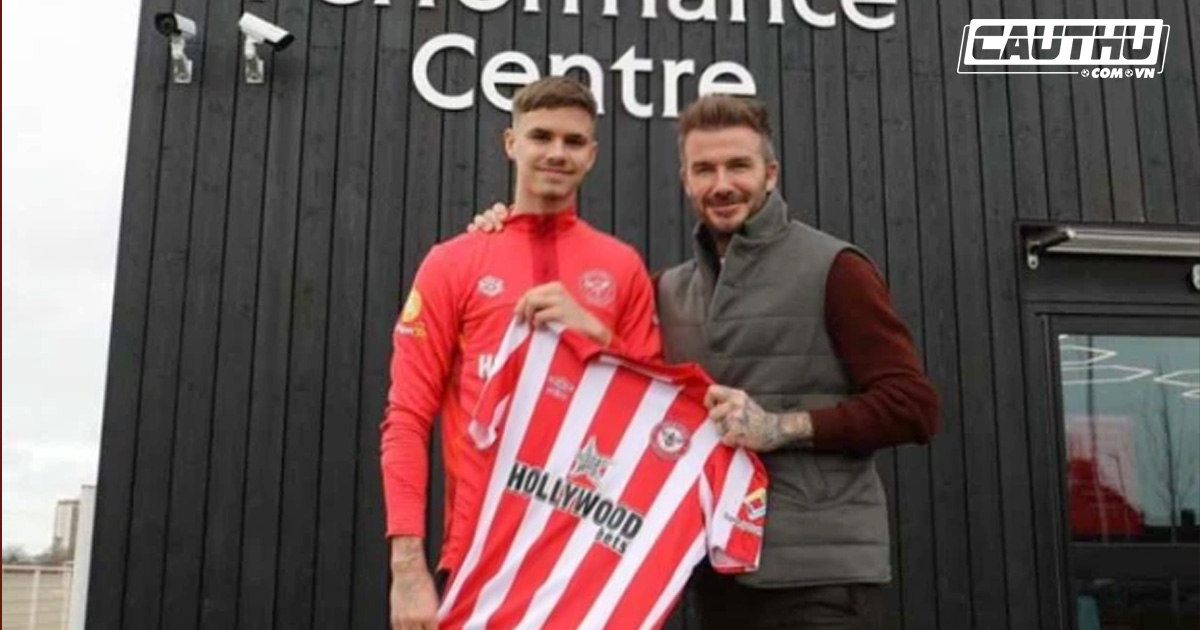 Bóng đá Anh - Con trai David Beckham gia nhập Brentford theo dạng cho mượn